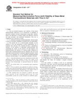 UNGÜLTIG ASTM E601-07e1 1.5.2007 Ansicht