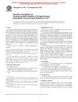 UNGÜLTIG ASTM E601-81(1997) 1.1.1997 Ansicht