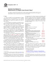 UNGÜLTIG ASTM E647-15 1.5.2015 Ansicht