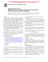 UNGÜLTIG ASTM E664-93(2005) 1.1.2005 Ansicht