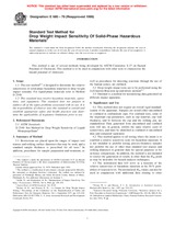 UNGÜLTIG ASTM E680-79(1999) 10.4.1999 Ansicht