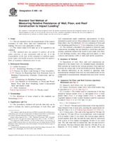 UNGÜLTIG ASTM E695-03 1.10.2003 Ansicht