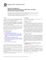 UNGÜLTIG ASTM E695-03(2015)e1 1.3.2015 Ansicht