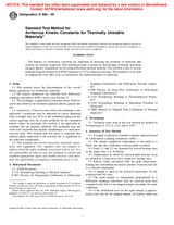 UNGÜLTIG ASTM E698-99 10.4.2001 Ansicht