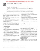 UNGÜLTIG ASTM E705-96(2002) 10.1.1996 Ansicht
