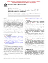UNGÜLTIG ASTM E739-91(2004)e1 1.5.2006 Ansicht
