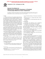 UNGÜLTIG ASTM E780-92(1998) 10.4.1998 Ansicht