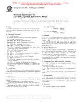 UNGÜLTIG ASTM E785-81(2001) 27.2.1981 Ansicht