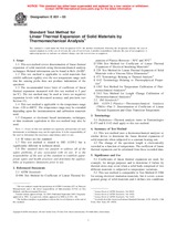 UNGÜLTIG ASTM E831-03 10.9.2003 Ansicht