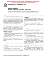 UNGÜLTIG ASTM E871-82(1998) 1.1.1987 Ansicht