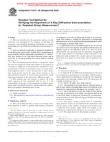 UNGÜLTIG ASTM E915-96(2002) 10.4.1996 Ansicht