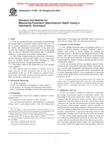 UNGÜLTIG ASTM E965-96(2001) 10.11.1996 Ansicht