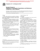 UNGÜLTIG ASTM E971-88(1996)e1 1.1.1996 Ansicht