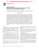 UNGÜLTIG ASTM E975-03 1.11.2003 Ansicht