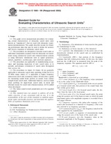 UNGÜLTIG ASTM E1065-99(2003) 10.7.2003 Ansicht