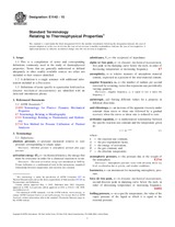 UNGÜLTIG ASTM E1142-15 1.5.2015 Ansicht