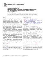 UNGÜLTIG ASTM E1175-87(2015) 1.3.2015 Ansicht