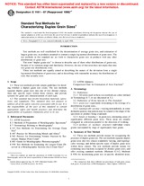 UNGÜLTIG ASTM E1181-87(1998)e1 10.4.1998 Ansicht