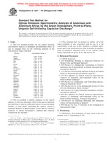 UNGÜLTIG ASTM E1251-94(1999) 10.6.1999 Ansicht