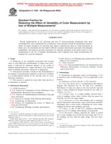 UNGÜLTIG ASTM E1345-98(2003) 1.12.2003 Ansicht
