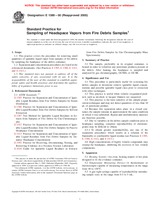 UNGÜLTIG ASTM E1388-00(2005) 1.5.2005 Ansicht