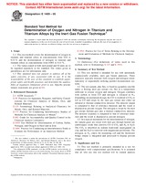 UNGÜLTIG ASTM E1409-05 1.5.2005 Ansicht