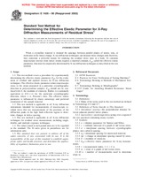 UNGÜLTIG ASTM E1426-98(2003) 10.4.2003 Ansicht