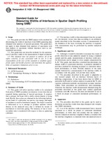 UNGÜLTIG ASTM E1438-91(1996) 15.9.1991 Ansicht