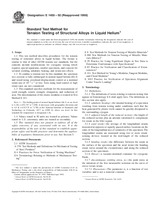 UNGÜLTIG ASTM E1450-92(1998) 10.4.1998 Ansicht