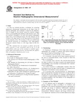 UNGÜLTIG ASTM E1496-97 1.1.1997 Ansicht