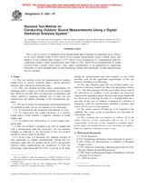UNGÜLTIG ASTM E1503-97 1.1.1992 Ansicht