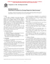 UNGÜLTIG ASTM E1508-98(2003) 1.11.2003 Ansicht