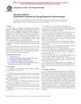 UNGÜLTIG ASTM E1508-98(2008) 1.6.2008 Ansicht