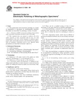 UNGÜLTIG ASTM E1558-99 10.10.1999 Ansicht