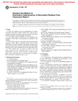 UNGÜLTIG ASTM E1560-95e1 10.9.1995 Ansicht