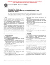 UNGÜLTIG ASTM E1560-95(2001) 10.9.1995 Ansicht