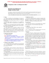 UNGÜLTIG ASTM E1584-00(2005)e1 1.10.2005 Ansicht