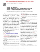 UNGÜLTIG ASTM E1603-99(2006) 1.2.2006 Ansicht