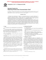 UNGÜLTIG ASTM E1617-97(2002) 10.4.1997 Ansicht