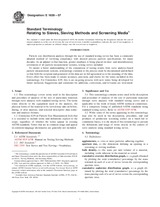 UNGÜLTIG ASTM E1638-07 1.6.2007 Ansicht