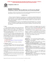 UNGÜLTIG ASTM E1638-09 1.3.2009 Ansicht