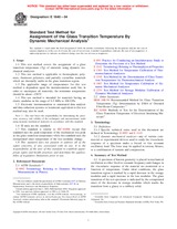 UNGÜLTIG ASTM E1640-04 1.6.2004 Ansicht
