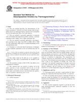 UNGÜLTIG ASTM E1641-07(2012) 1.9.2012 Ansicht