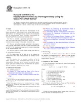 UNGÜLTIG ASTM E1641-15 1.3.2015 Ansicht