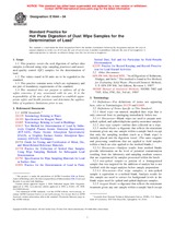 UNGÜLTIG ASTM E1644-04 1.8.2004 Ansicht