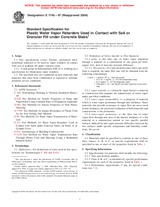 UNGÜLTIG ASTM E1745-97(2004) 1.5.2004 Ansicht