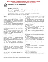 UNGÜLTIG ASTM E1816-96(2002) 10.5.1996 Ansicht