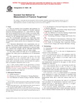 UNGÜLTIG ASTM E1820-06 1.7.2006 Ansicht