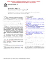 UNGÜLTIG ASTM E1820-11 1.5.2011 Ansicht