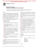 UNGÜLTIG ASTM E1823-05 1.5.2005 Ansicht